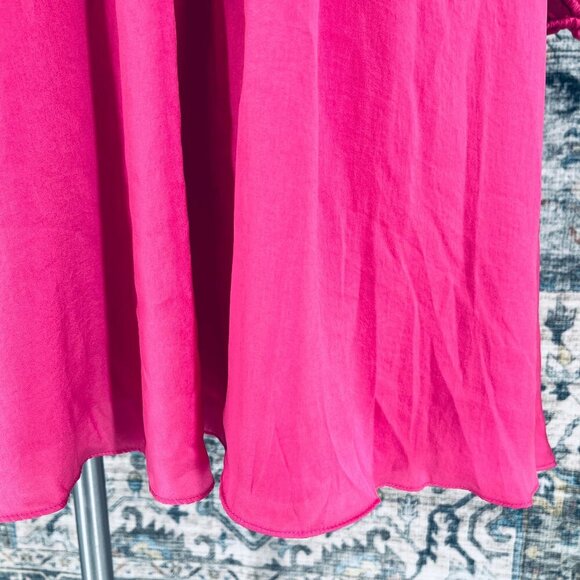 Kobi Halperin Women's Stavy  Mini Dress Size XL Pink Lady Short Skirt - Picture 4 of 15